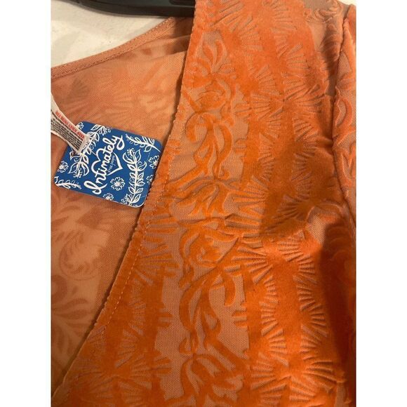 Free People On the Dance Floor Lace Bodysuit Rose NWT Medium - Picture 7 of 8